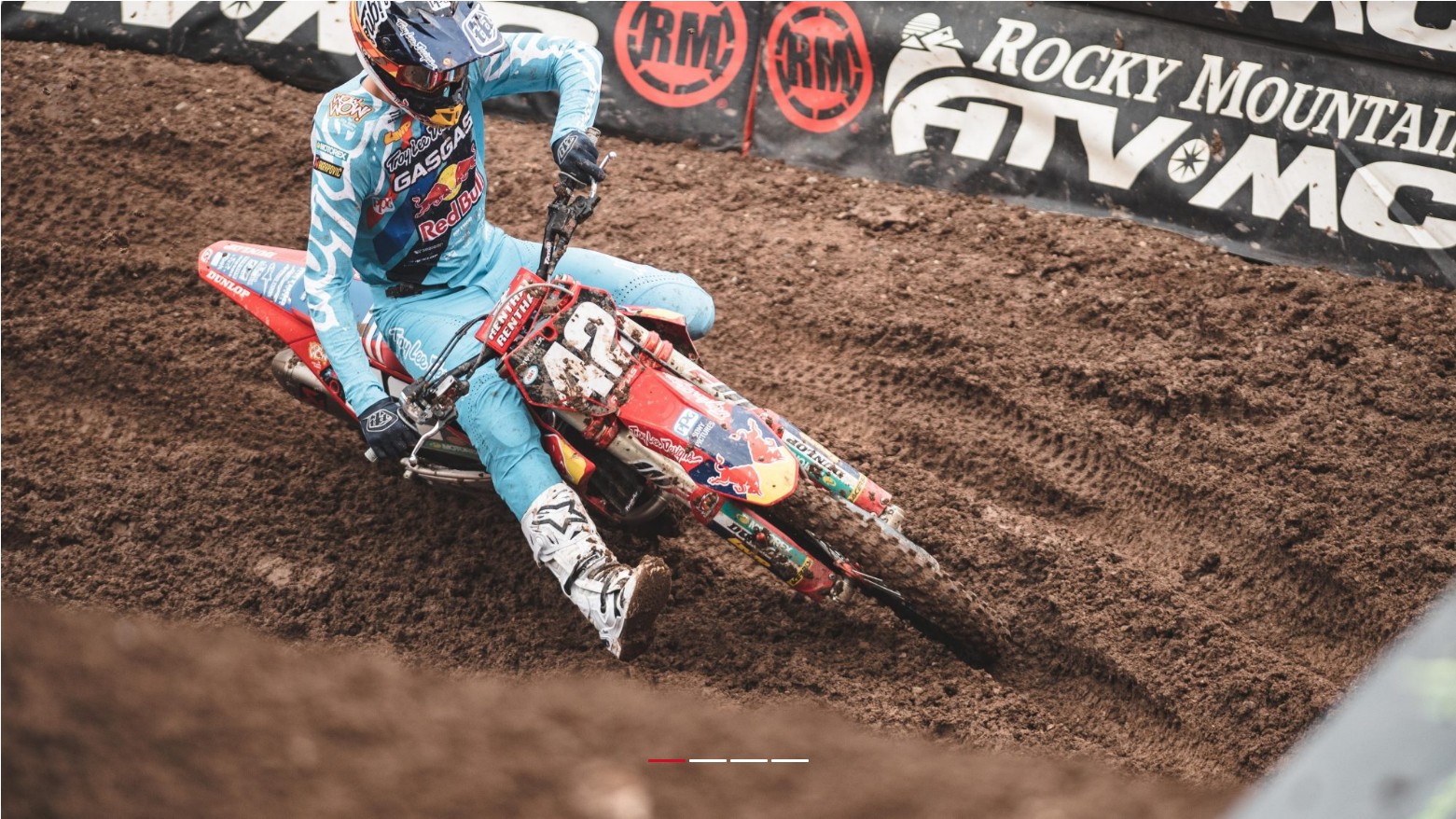 TROY LEE DESIGNS/RED BULL/GASGAS FACTORY RACING TAKE THE POSITIVES